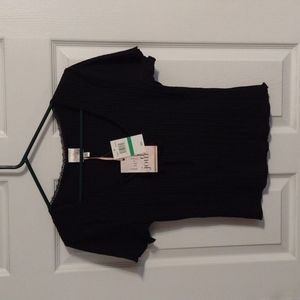 Belle Du Jour Black Woman's Top Large